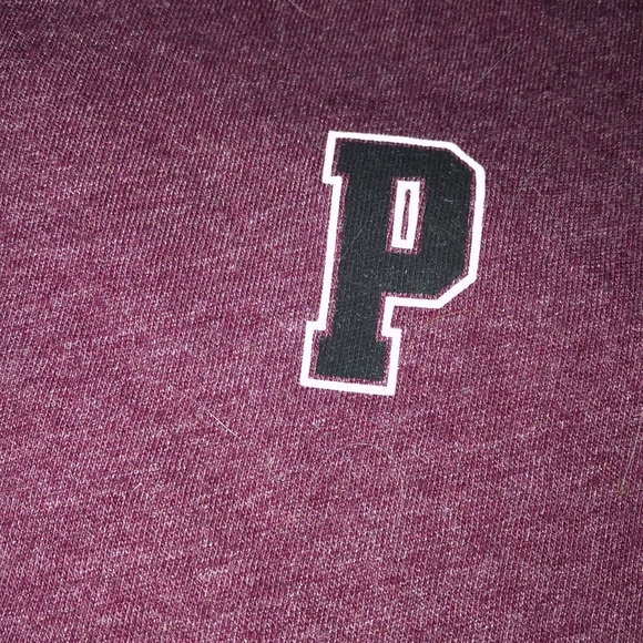 PINK Victoria’s Secret maroon tank top - Picture 2 of 4